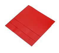 Keenso 3pcs Patchs de Réparation de Bateaux, Réparation de Kayak de Bateau Pneumatique Trousse de Réparation de Trou de PVC Imperméable (Rouge)