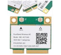 Keenso 4.2 Carte WiFi sans Fil Mini PCIe Gigabit Dual Band McAC7265, Buildin 7265AC Chip, 2,4 G / 5g Fréquence, pour Une Connexion Stable