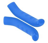 Keenso 4 couleurs antidérapantes en silicone pour levier de frein de vélo, poignées de protection imperméables pour vélos de route, VTT (bleu) et pièces de rechange