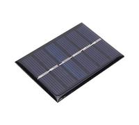 Keenso 4 Pcs 3 V 0.3 W Silicium Polycristallin DIY Panneau Solaire Étanche DIY Sécurité Solaire Panneau De D'énergie Solaire avec Câble 65x48mm