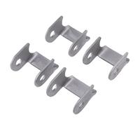 Keenso 4 Supports D'amortisseurs, Bras Oscillant D'amortisseur soudé sur un Kit de Support de Montage avec une Conception de 4 Mm D'épaisseur, pour Go Kart Quad ATV Roues Chariot