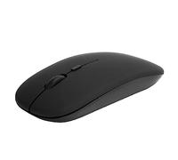 Keenso 5.0 Office Silencieux de Souris Noire sans Fil pour Les Tablettes D'ordinateur Portable OS X/MI/Adaptées aux Endroits Calmes