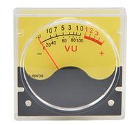 Keenso 500uA DB VU Mètre en-tête Performance Stable Installation Facile Bricolage Enregistrement Studio Son de Voiture