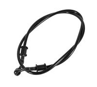 Keenso 50cm -120cm Moto en Acier Tressé Frein Embrayage Huile Tuyaux Ligne Tuyau Coloré Moto Pit Dirt Bike Enduro Motocross Vélos De Rue(900mm-Noir) Modification du système de freinage