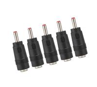 Keenso 5pcs 5,5 X 2.1 Femelle à 3. Connecteur de Convertisseur Masculin de 1,35 Mm pour la Conversion de L'alimentation du Routeur, Plug and Play, adapté à Diverses Conversions D'interface
