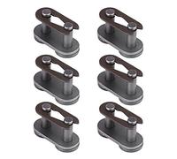 Keenso 5pcs Kit de Chaîne d'Entraînement de Moto,Maillons de Chaîne en Acier au Carbone pour Maillons de Liaison Moto