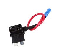 Keenso 5pcs Voiture Fusible, Mini Porte-Fusible Voiture Add-A-Circuit Fusible Adaptateur de Robinet Support ATM APM Lame Fusible Titulaire