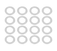 Keenso 60pcs Acier Inoxydable -Flach Wash Kit avec une épaisseur de 0,5 mm Idéal pour différents besoins de travail (4807-0609-0500)