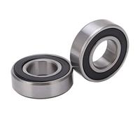 Keenso 6205RS ROULE DE RÉNORDE POUR LE ROULEUR DU MATÉRIQUE D'AIVER DURABILE POUR LA TRANSMISSION D'ÉLECTRITOIE, 2PCS POUR les Machines Industrielles