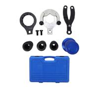 Keenso 9pcs Kit Outil de Pose et Dépose du Différentiel D'Essieu Arrière | 335040 335050 Remplacement pour X3 X5 X6, RWD 4WD, Comprend Clés à écrou à flasque, Douilles de Joint, Boîte de Rangement