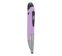 Keenso Abs Wiress Mouse Bild avec Le Bouton Gauche/Droite, Roue de Défilement, Tête de Manuscrit pour Les Utilisateurs XP / 7/8/1 10 (Purple)