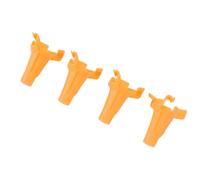 Keenso Accessoires de Drone, d'atterrissage Léger en Plastique, Jambes d'extension 'élévation de 10 Mm pour Drone Neo Améliorant la stabilité de Vol (Orange)