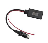 Keenso Adaptateur Bluetooth Aux Audio Câble Music 13 Pin Plug and Play | Adaptateur Bluetooth Aux, câble Audio et musique ABS, 13 broches, Plug and Play, Streaming stéréo, pour KRC 553 CA C2AX KCA