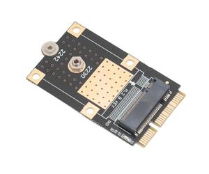 Keenso Adaptateur convertisseur MSATA vers M.2 B Key Adapter Converter pour SSD 2230 2242, transmission stable pour ordinateurs de bureau et ordinateurs portables, PCB Support matériel