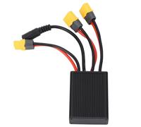 Keenso Adaptateur de Batterie, Module Parallèle à Double Batterie en Métal ABS avec Connecteur XT60H, 30 A de Puissance pour Scooter de Vélo électrique 20 V-72 V