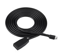 Keenso Adaptateur de câble auxiliaire de Voiture, Cordon Audio à fiche Jack 3,5 mm