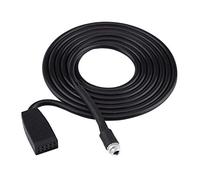 Keenso Adaptateur de câble auxiliaire pour Voiture Cordon Audio Jack 3 5 mm Femelle-Moonet Aux Adaptateurs D'Entrée E46