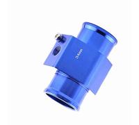 Keenso Adaptateur de Capteur de Température, Sonde Température de l'Eau Joint de Tuyau de Radiateur Universel en Alliage Aluminium 26mm - 40mm Bleu (34MM)