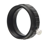 Keenso Adaptateur de Mise au Point de Télescope Astronomique de 1,25 Pouces, Adaptateur en Alliage D'aluminium à Performances Stables pour Baril de Mise au Point, Filetage M35x1mm, Installation Facile