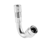 Keenso Adaptateur d'Extension de Valve de Pneu, Extension de Tige de Pneu de Valve Universelle Adaptateur Valve 45 Degrés 90 Degré 135 Degrés Tire Stem Extender pour Voiture Moto Vélo Camion