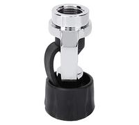 Keenso Adaptateur DIN vers joug, adaptateur DIN vers joug très résistant pour cylindre de plongée, adaptateur de bouteille, adaptateur de remplissage DIN vers Yoke G5/8 Adaptateur régulateur