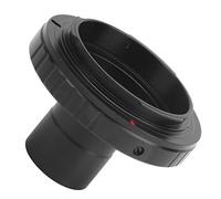 Keenso Adaptateur D'objectif de Caméra Télescope, Adaptateur T de Haute qualité 0,965 Pouces pour Appareil Photo K Mount, Transfert Facile pour Les Amateurs D'astronomie, Alliage D'aluminium Noir,