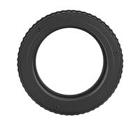 Keenso Adaptateur Hélicoïdal de Mise au Point Réglable M42 à M42 Durable, Tube Macro en Aluminium Noir pour Le Réglage de L'objectif, Idéal pour Les Amateurs de Macrophotographie, Taille : 36-90 Mm