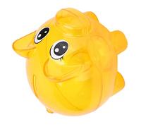Keenso Adorable Tirelire de Forme Transparente, Boîte de Sauvetage en Plastique, Idéaux, pour les Chambres et le Bureau (S)