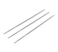 Keenso Affûteur de Chaîne de Tronçonneuse Ronde Efficace, Limes à Chaîne de Haute qualité pour Accessoires de Tondeuse à Gazon, 3 Pièces 4 Mm 5/32 Pouces, Adaptées à la Tronçonneuse de Tondeuse à