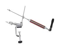 Keenso Aiguiseur D'angle Fixe avec 8 Pierres à Aiguiser, Système de Meulage de Lame Durable Conçu par des Professionnels pour Outils de Cuisine, Construction Métallique Légère