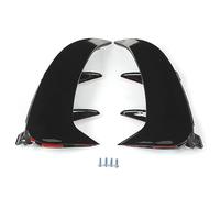 Keenso Aileron de Pare Chocs Arrière Voiture, Garniture Couvercle D'aération pour Classe A W177 Berline AMG Ligne 2018 Déflecteur Bande Protection Friction