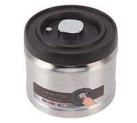 Keenso Aimage à Vide scellé en Acier Inoxydable Conteneur de café - Air pour le thé Bohn, Organisation de Cuisine BPA (750ML Acier Inoxydable Couleur Naturelle)