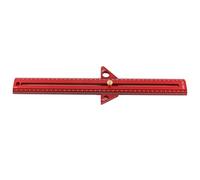 Keenso Aluminium Alloy Wood Mesure Angle Lineal Corrosion - Traitement du Bois Résistant au Bois pour les Travailleurs de la Construction (40cm)