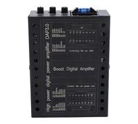 Keenso Amplificateur de Processeur de Son Numérique de Voiture, Amplificateur de Voiture DC12V Stable Classe AB Boîtier D'amplificateur DSP de Voiture pour Systèmes Audio de