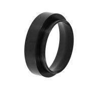 Keenso Anneau de Dosage de café en Aluminium, Facile à Installer, Porte-filtre de 58 Mm, Entonnoir Doseur pour les Amateurs de café Fait Maison (BLACK)