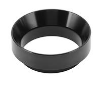 Keenso Anneau de Dosage de Poudre de café en Alliage D'aluminium de 51mm, Entonnoir Magnétique Extensible Propre pour les Cafés Ménagers (BLACK)