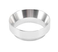 Keenso Anneau de Dosage de Poudre de café en Alliage D'aluminium de 51mm, Entonnoir Magnétique Extensible Propre pour les Cafés Ménagers (SILVER)