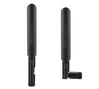 Keenso Antenne omnidirectionnelle sans fil pour routeur, double bande 2,4 g/5 G, antenne SMA 8 dBi, compatible avec RT -AC88U AC88U, reflète la performance (noir)