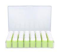 Keenso Art Craft Dessin Doigt Éponge Applicateur d'encre de qualité Supérieure Éponge Daubers pour L'enregistrement des Couleurs, 40 Pièces pour Station, Couleur Mixte (Vert Moka)