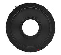 Keenso Bague D'adaptation D'objectif en Alliage avec Ouverture pour Appareils Photo MD vers EF/EF-S, Ajustement Précis, pour 5D4, 5D3, 6D2, 6D, 90D, 80D