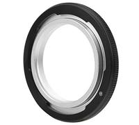 Keenso Bague D'adaptation D'objectif M42, Bague D'adaptation D'objectif en Alliage D'aluminium Durable, Mise au Point Manuelle pour Corps D'appareil Photo à Monture FD, Idéale pour Les Amateurs