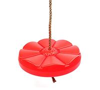 Keenso Balançoire d'arbre à Disque Balançoire à Disque en Plastique avec Corde PE 800 G Siège de Jeu Extérieur Installation Facile Utilisation d'escalade et de pour Enfants Ensemble de 'Arbre