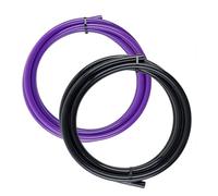Keenso Bandes de Cintrage de Tubes en Cuivre, Conception élastique Robuste, Idéales pour les Projets CVC, 2 Pièces, 3/4 Pouces, Violet, 7/8 Pouces, Noir