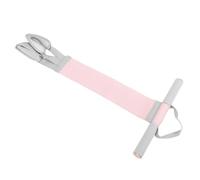 Keenso Bandes de Résistance 120 LB avec Poignées et Extracteur de Pédale en Tissu, Matériau en Soie de Latex de Coton Polyester pour l'Entraînement Complet du Corps à la Maison, Entraînement de Force