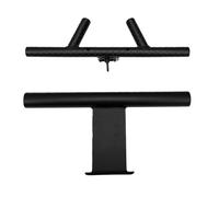Keenso Barre de Traction Triceps, Poignée en Caoutchouc Antidérapante pour | Construction en Fer et Caoutchouc, Compatible avec L'entraînement à Domicile, Triceps et biceps.