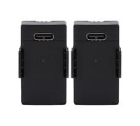 Keenso Batterie d'avion RC 3,7 V 220 MAh Batterie de Remplacement au Lithium Charge Rapide 40 Minutes 8 à 10 Minutes Utilisation Plug and Play pour Les Pilotes d'hélicoptère RC A61 Air Wolf (2