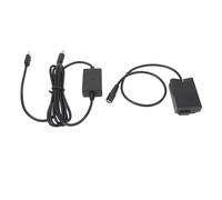 Keenso Batterie Factice USB C pour Appareil Photo Z50 ZFC Z30, Technologie de, Alimentation Externe pour Appareil Photo Numérique, Plug and Play pour Les Professionnels de la Photographie