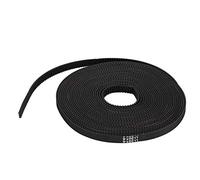 Keenso Belle de Distribution de Bilan de Distribution en Caoutchouc Noir Haute Précision Kit de Roue Synchrone pour Imprimante 3D Prusa Mendelmax, Partie D'imprimante Durable avec une Poulie à Dents