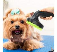 Keenso Belle Tête de Brosse pour Enlever Les Poils d'animaux pour la Prévention des Allergies pour Les Chiens à Poils Moyens à Longs, Convient pour Aspirateur Version Européenne de 32 Mm, Noir