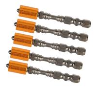 Keenso Bit Aimant en Acier en Alliage pour une Fixation Simple 5 Pc pour les Outils électriques Matériau
